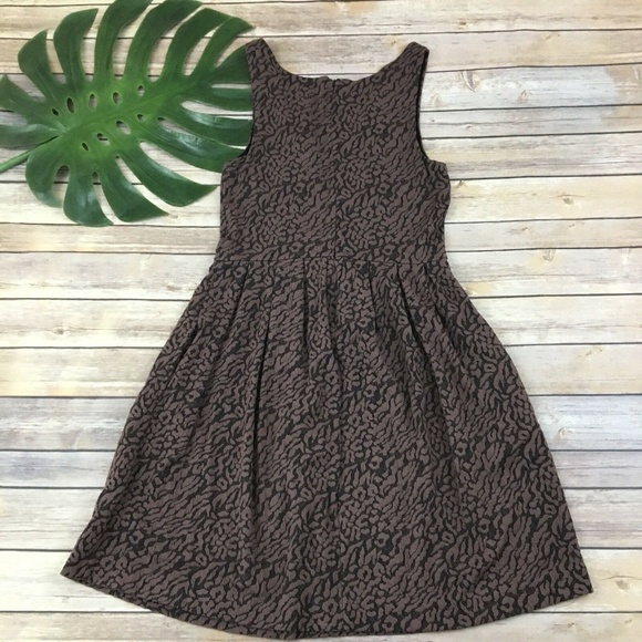 Anthropologie Deletta Leopard Neovison Dress Small - Picture 6 of 10